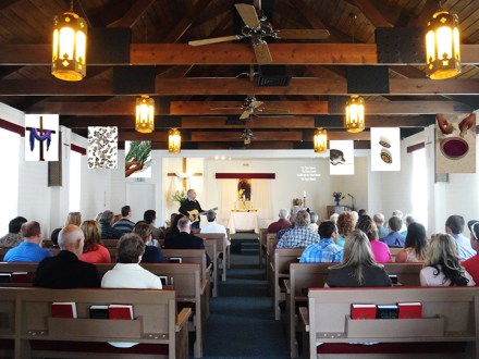 Full House From the Back